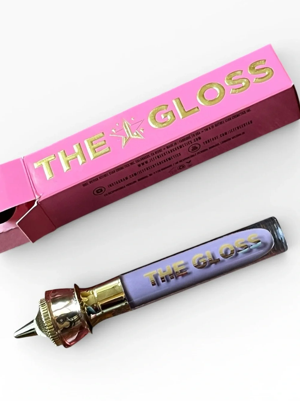 Jeffree Star The Gloss Lavender Purple Pastel Lip Gloss NIB